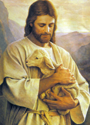Jesus and the Lamb