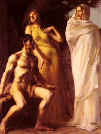 Hercules Between Virtue And Vice - Emmanuel Benner 