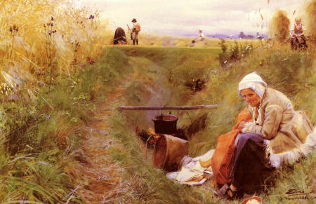 Our Daily Bread - 	 Anders Zorn 