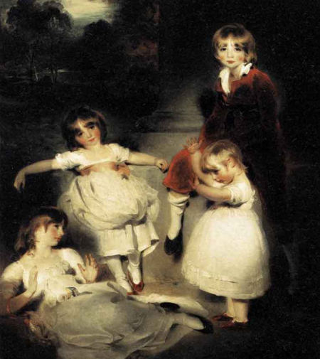 Portrait of the Children of John Angerstein - Sir Thomas Lawrence
