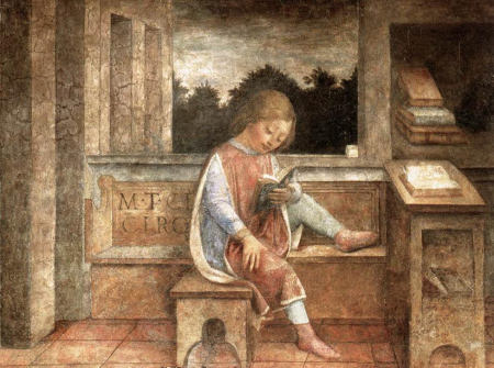 Vincent Foppa - The Young Cicero Reading